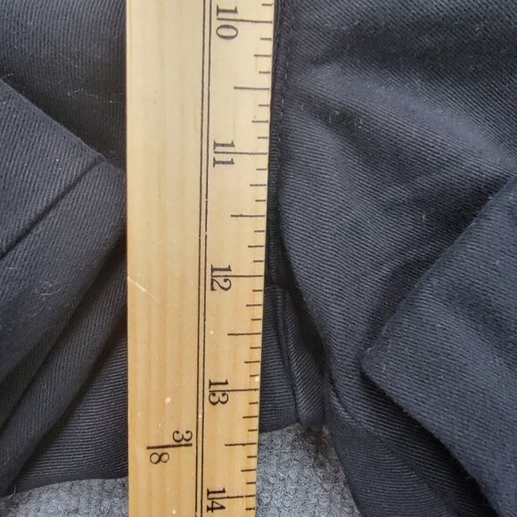 Dockers Pants Mens 34x30 Black Khaki Flat Front Classic Straight Leg Casual‎ - Picture 10 of 11